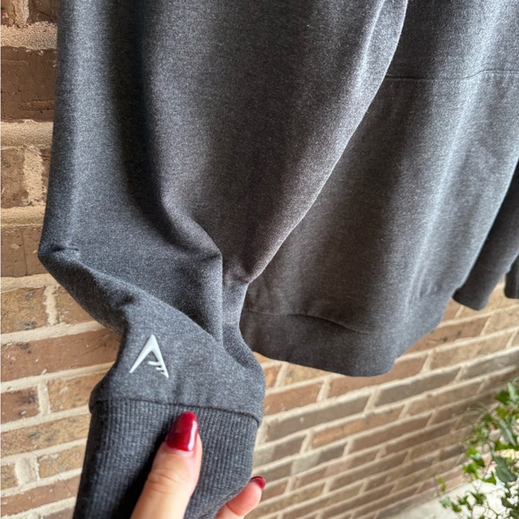 NFL Dark Gray NFL Philadelphia Eagles Hoodie with Team Logo Birds Patch - Picture 4 of 6